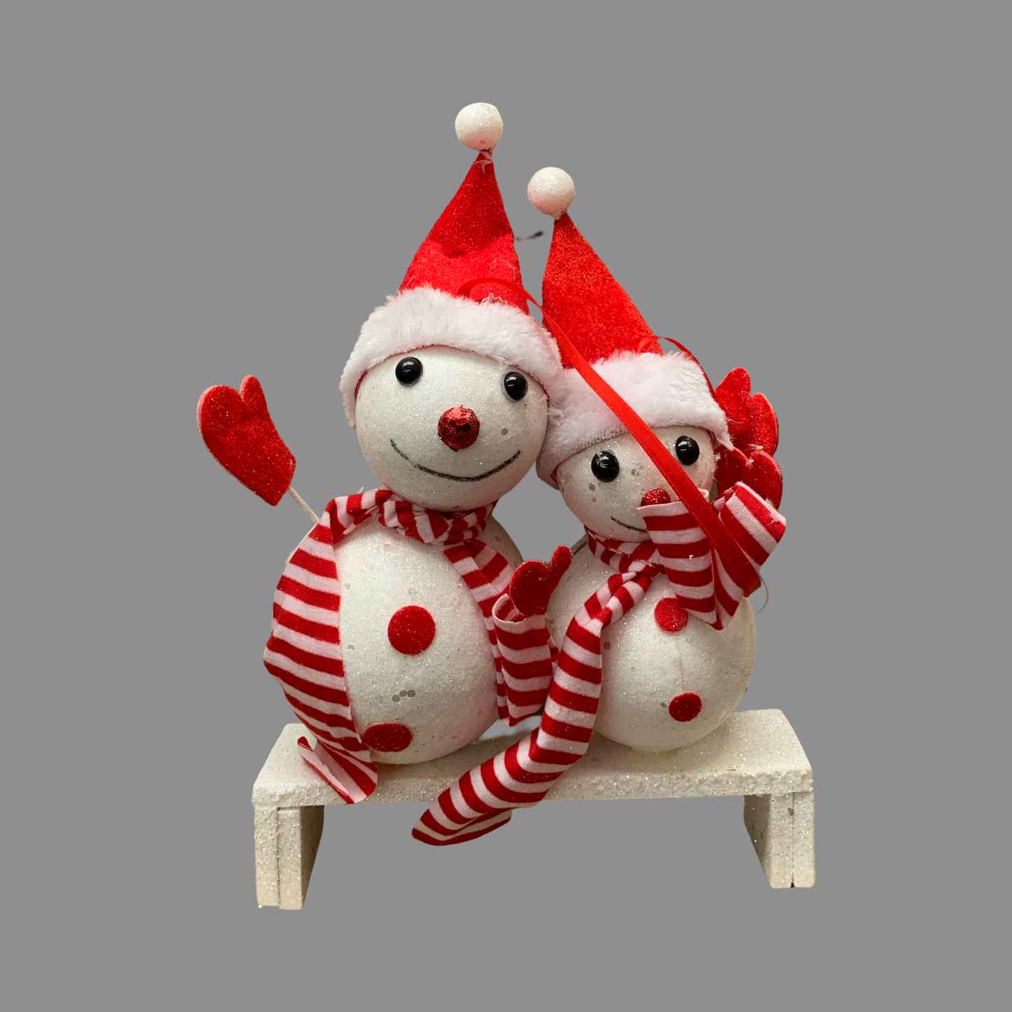 Monos de nieve para árbol