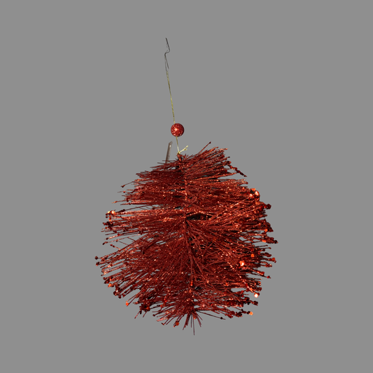 Esfera roja picos