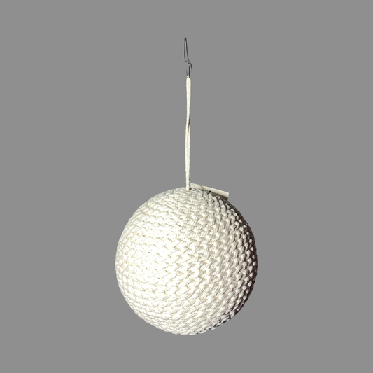 Esfera hilo blanco
