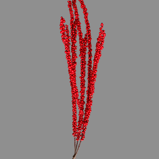vara de berries roja larga