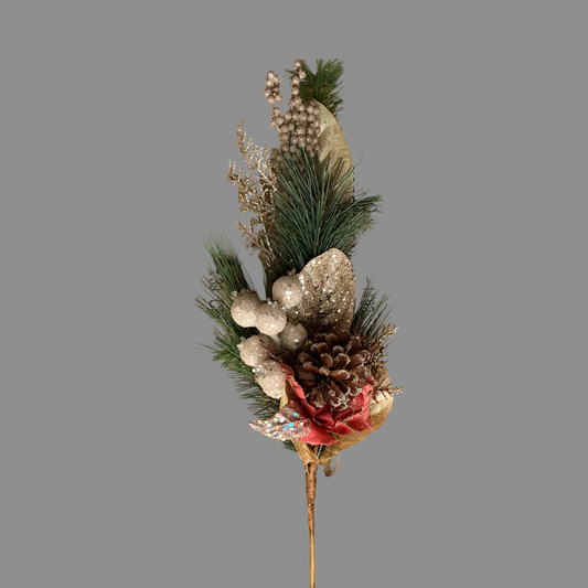 Vara de noche buena rosa/pino