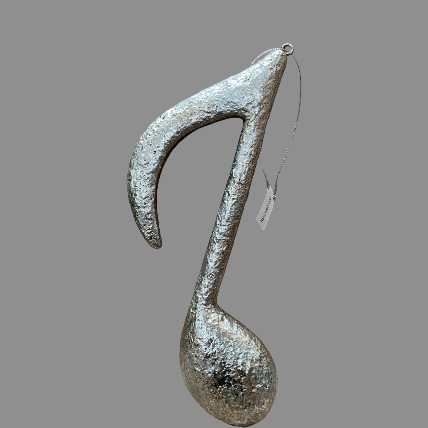 Nota musical plata